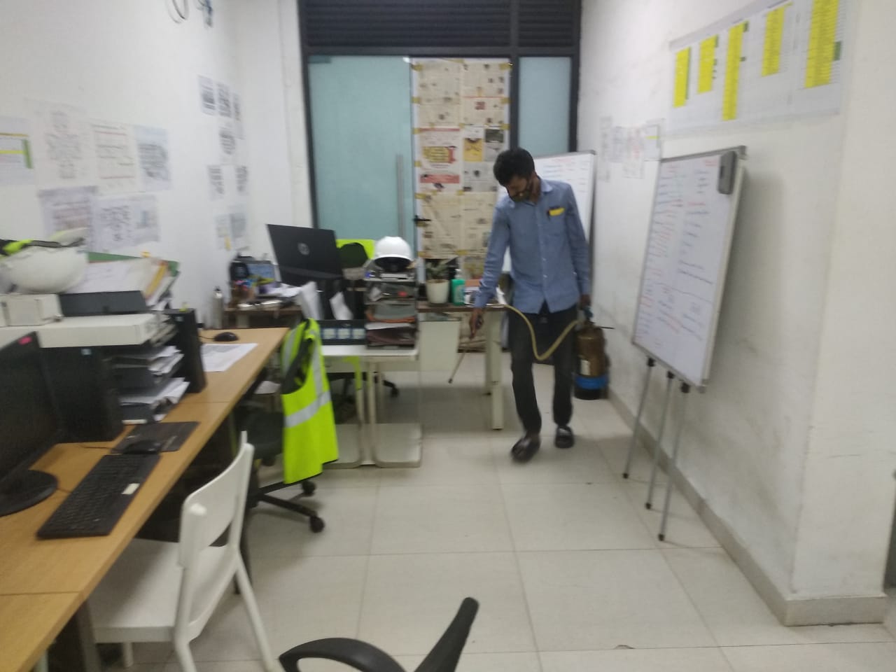 General Disinfestation in Office